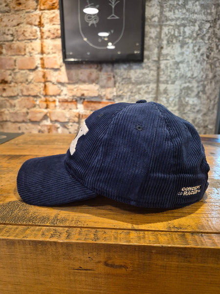 Snap Navy Cordoroy Concept Racer