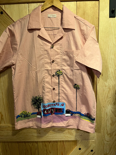 Hawaiian Pink Shirt