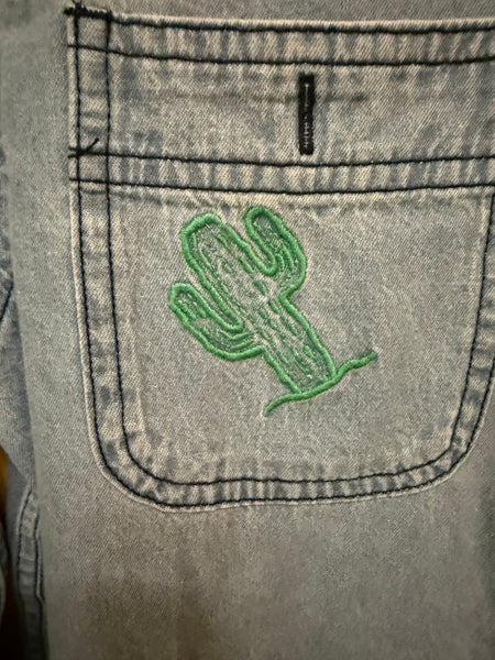 Denim shirt cowboy