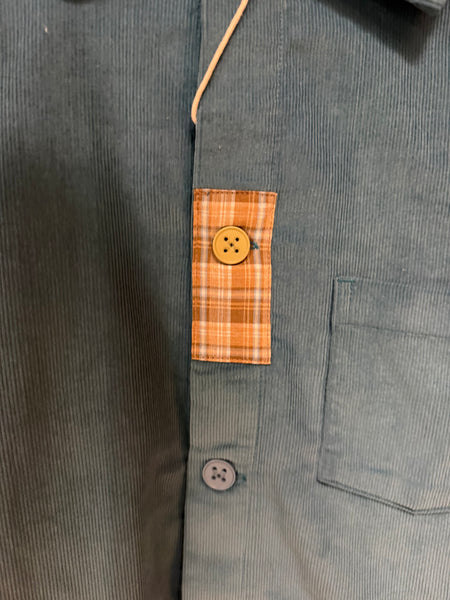 Cordoroy Shirt blue