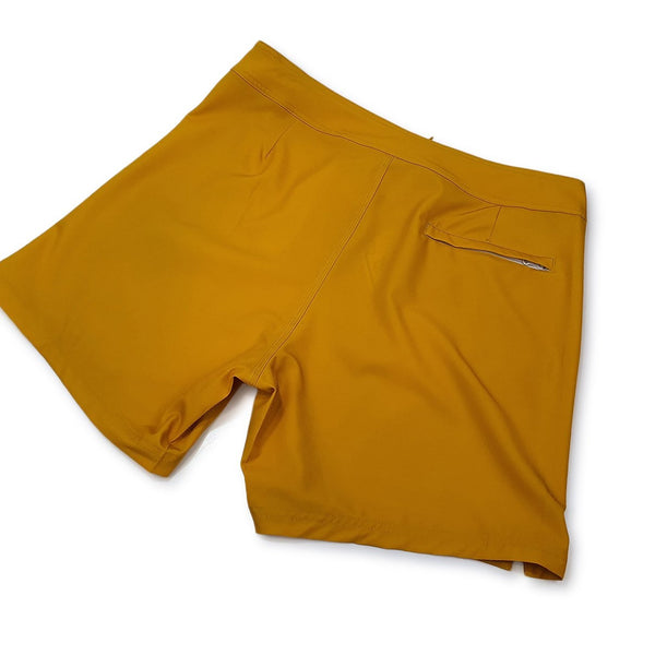 Vintage Mustard Boardshorts - Concept Racer