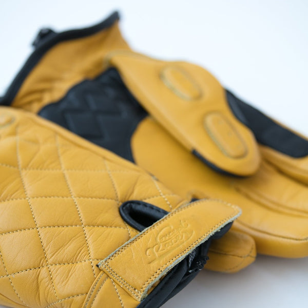 Guantes Amarillos "The King of Cool" Gloves Yellow - Concept Racer